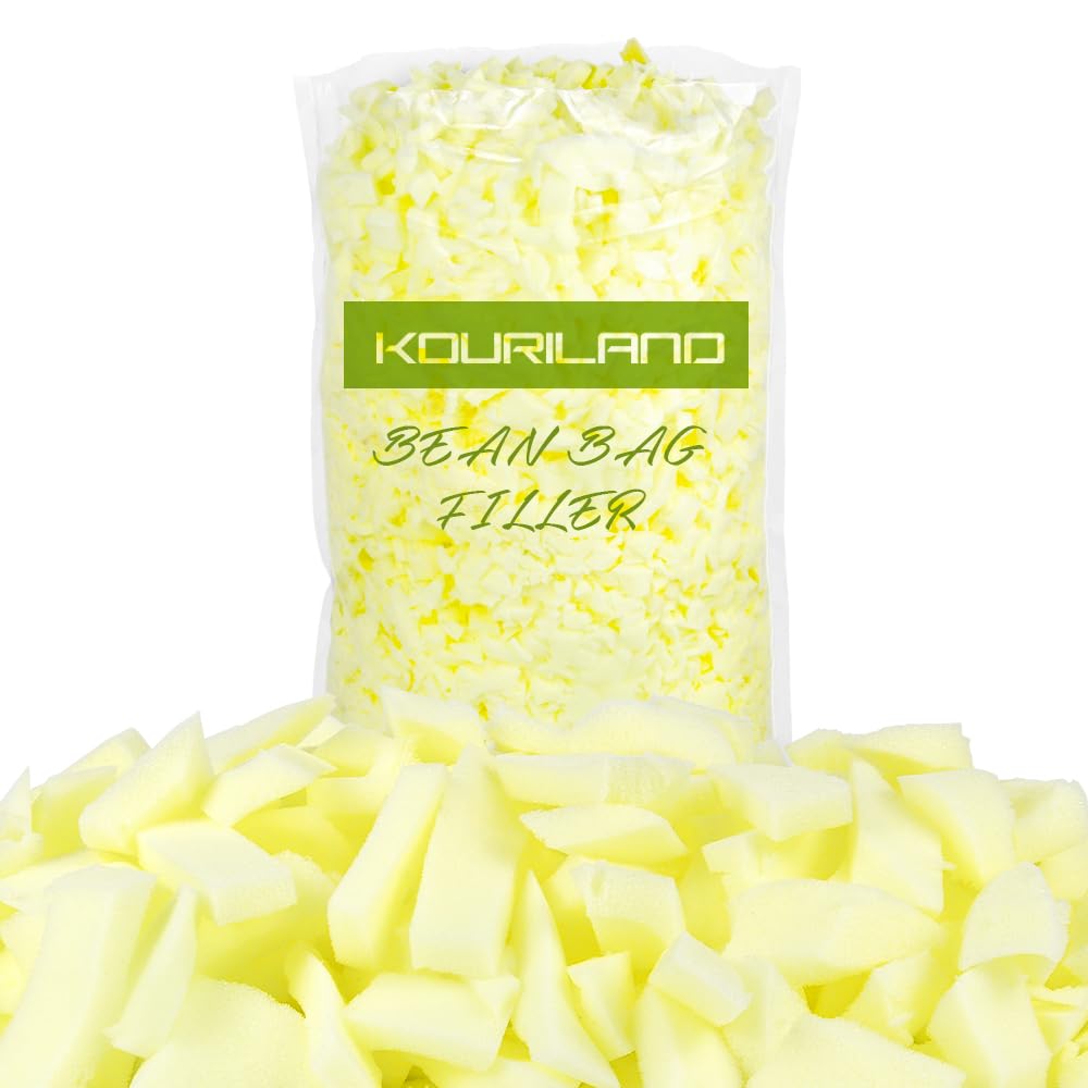 5LBS Shredded Memory Foam Bean Bag Filler K365078