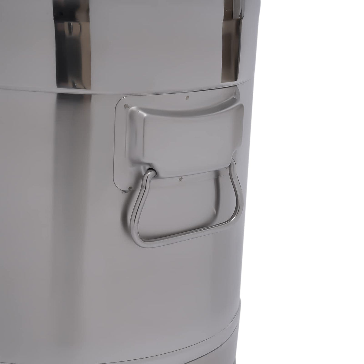 7.4 Gal Stainless Steel Milk Can with Faucet F783