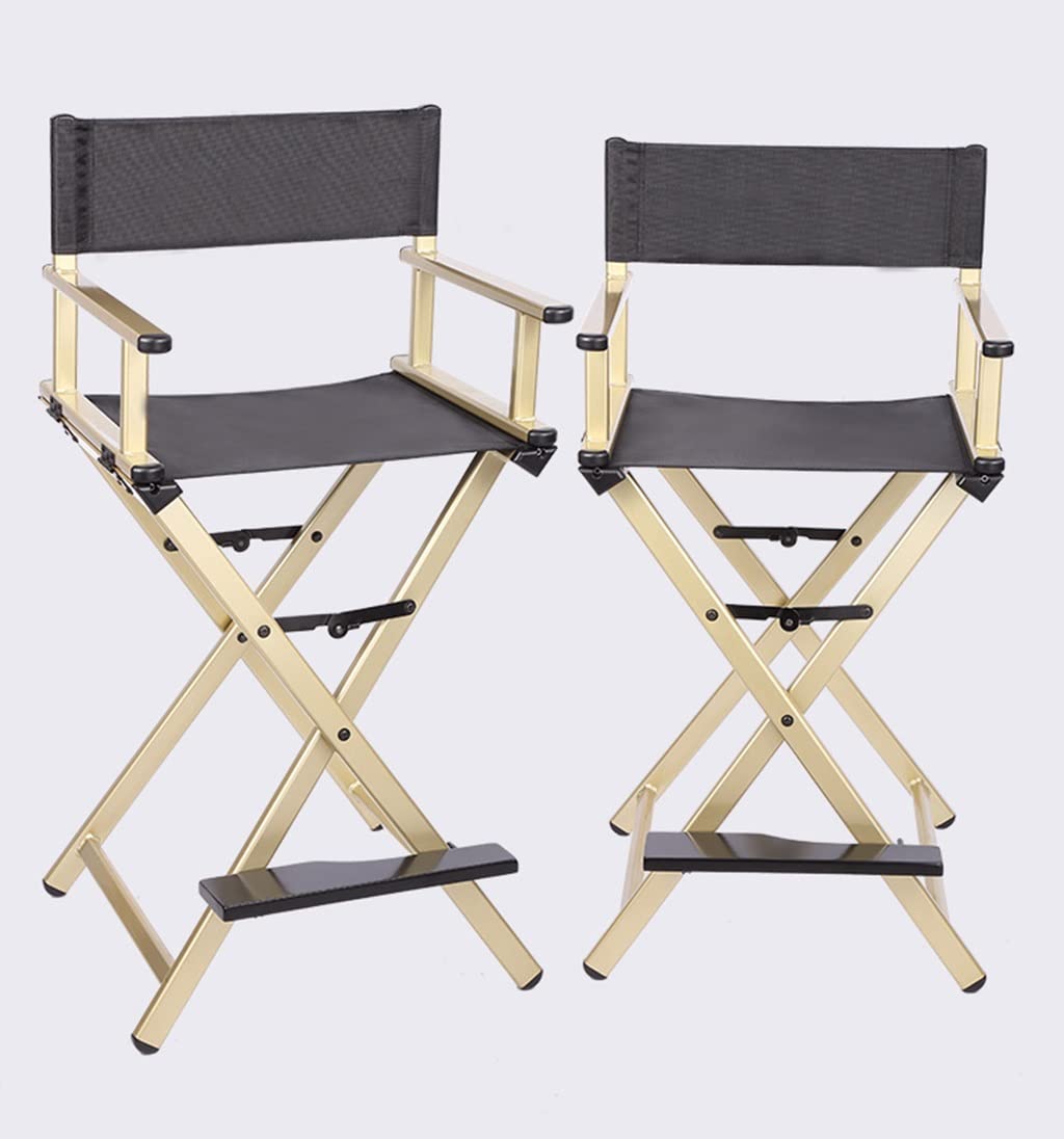 Aluminum Folding Director's Chair with Cup Holder G714