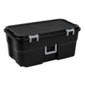 22 Gallon Lockable Wheeled Plastic Storage Trunk T754061