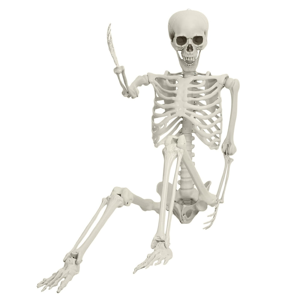 Halloween Skeleton Decoration 65inch Plastic Life Size K45483