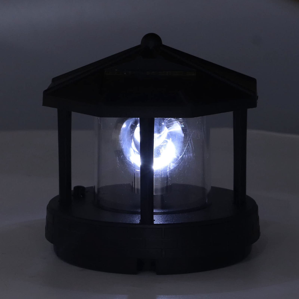 LED Solar Light, 360 Degree Rotating Waterproof Outdoor Lantern J25243