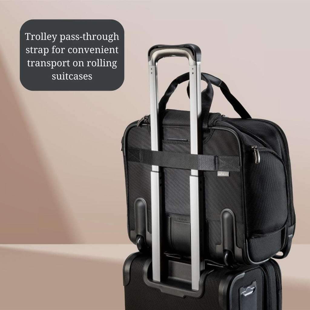 Softside Rolling Laptop Carry-On Luggage W3254