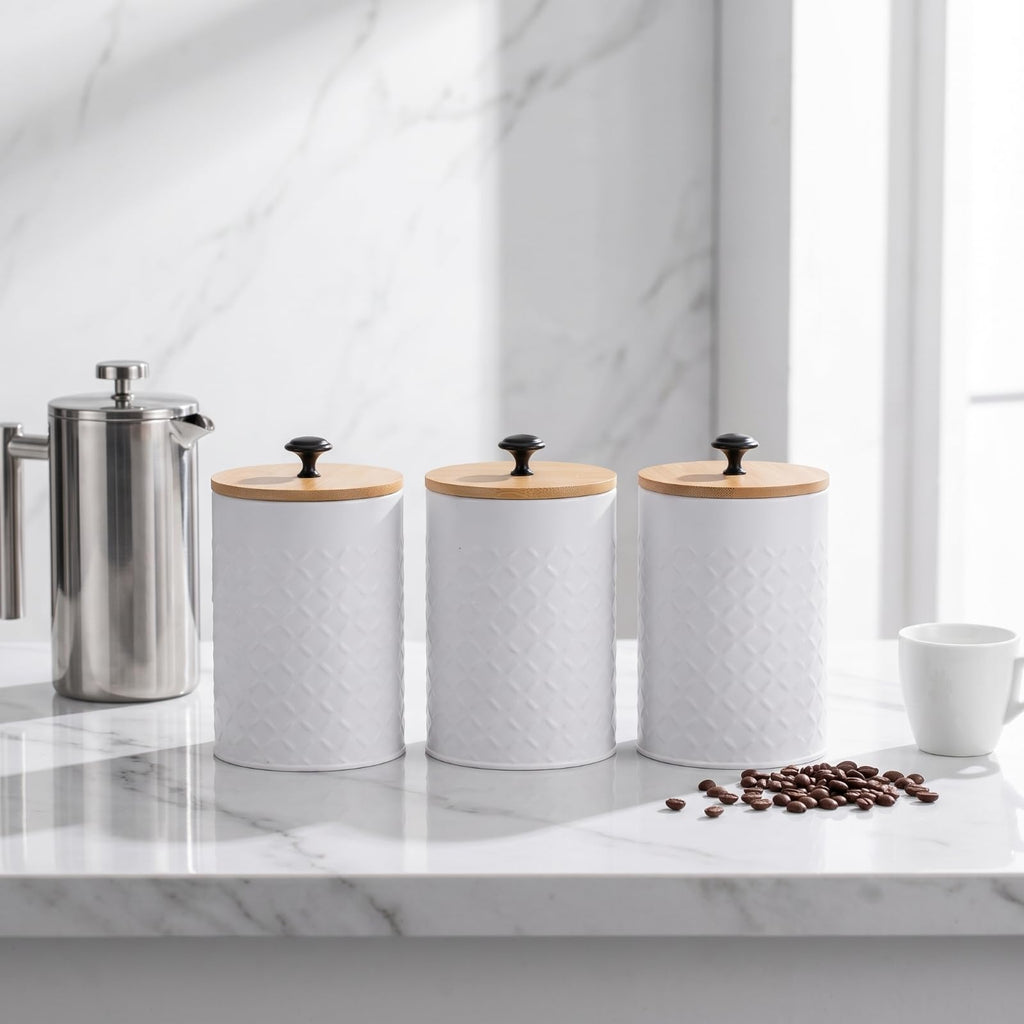 3 Pieces Kitchen Canister Set N505150