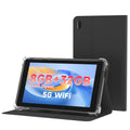 7 inch Android 14 Tablet with Case, 8GB RAM 32GB ROM, Black P2575