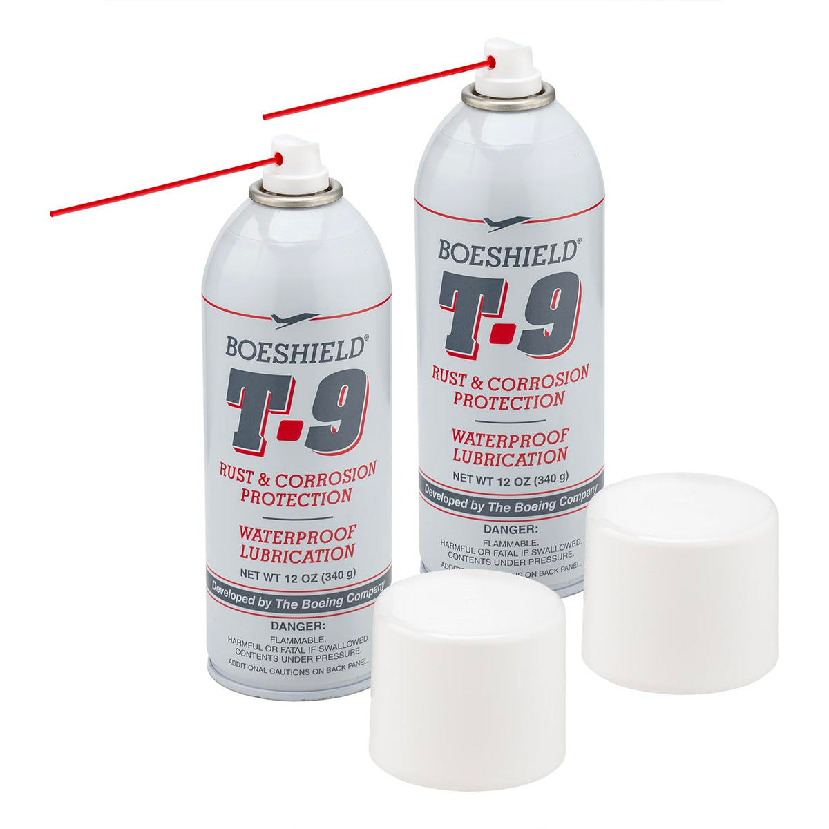 Waterproof Wax-Based Lubricant & Corrosion Inhibitor, 12 oz Aerosol, Pack of 2 B41677