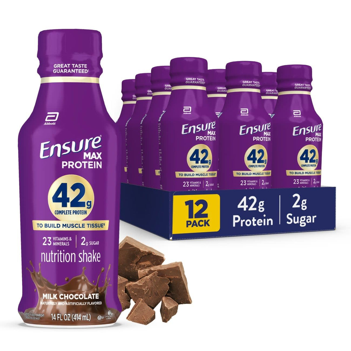 Milk Chocolate Protein Shake 12 Pack N670