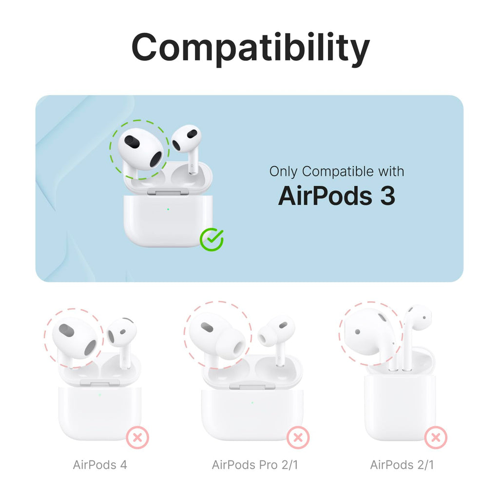 Waterproof AirPods 3rd Generation Case with Carabiner I81584