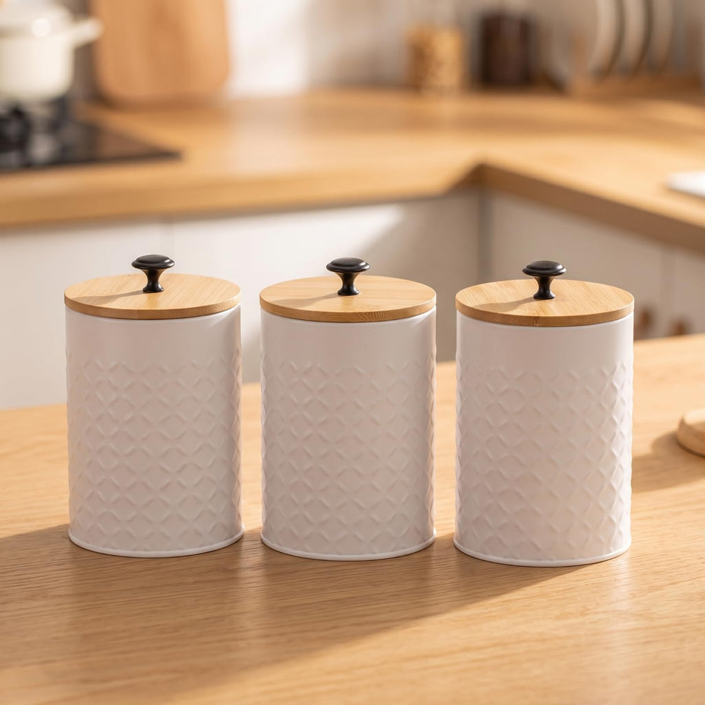 3 Pieces Kitchen Canister Set N505150