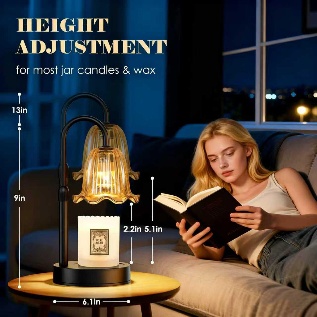 Candle Warmer Lamp with Timer Dimmer R8020