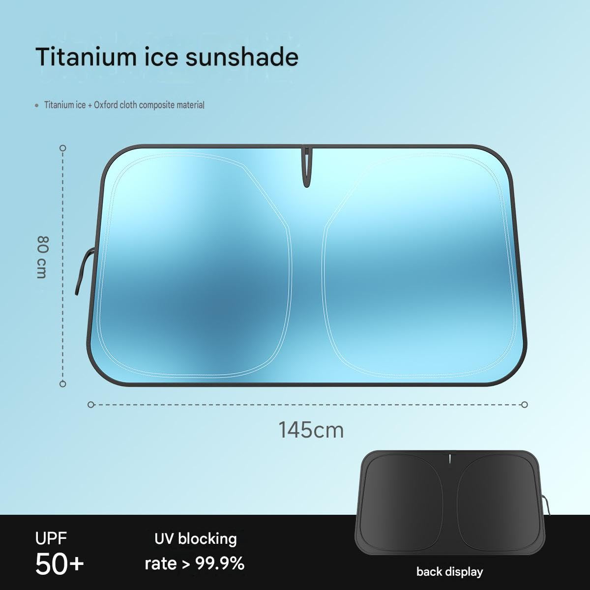 Front Window Sunshade Reflective Foldable N99006