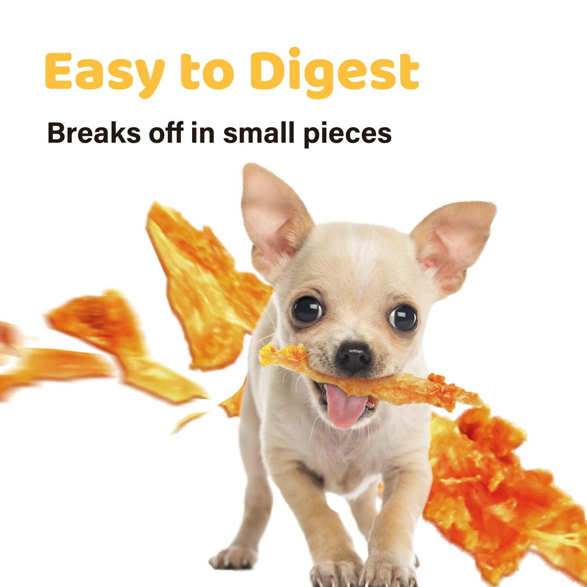 Turkey Tendon Dog Chew Strips Q25480