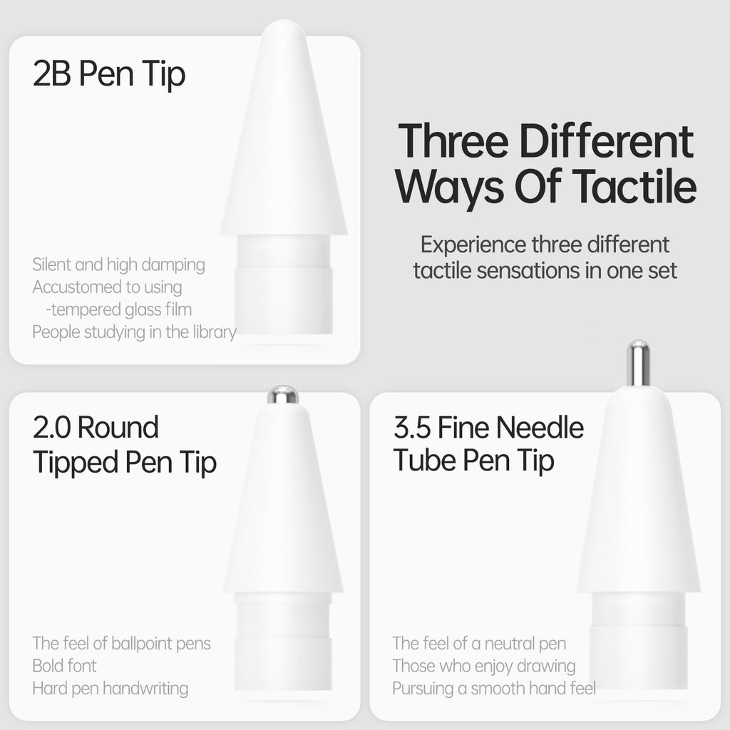 Replacement Tips for Apple Pencil 4 Pack F7493
