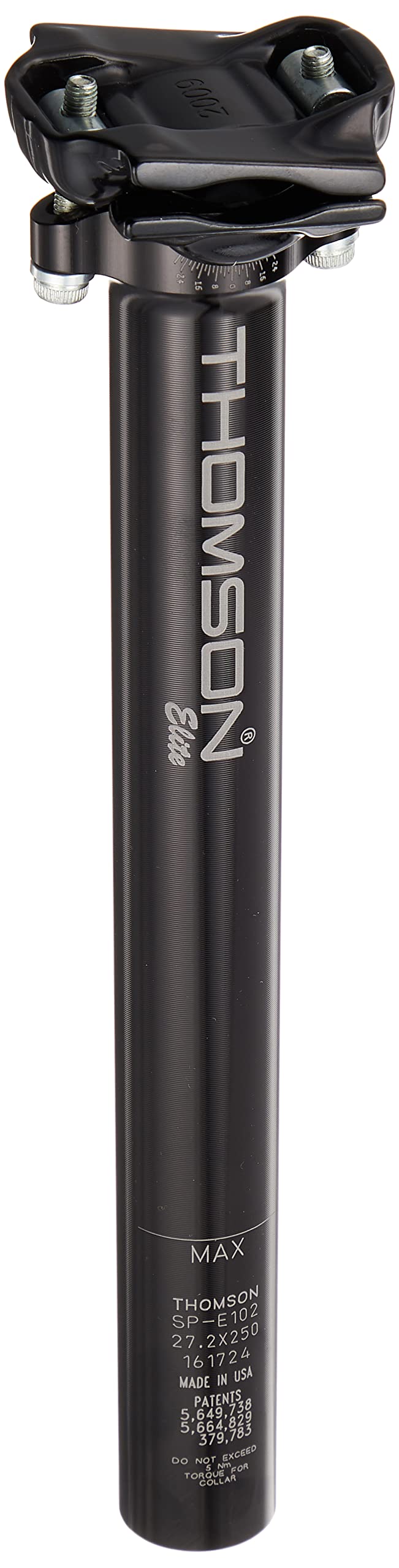 Black 27.0X410mm Bicycle Seatpost Y7331