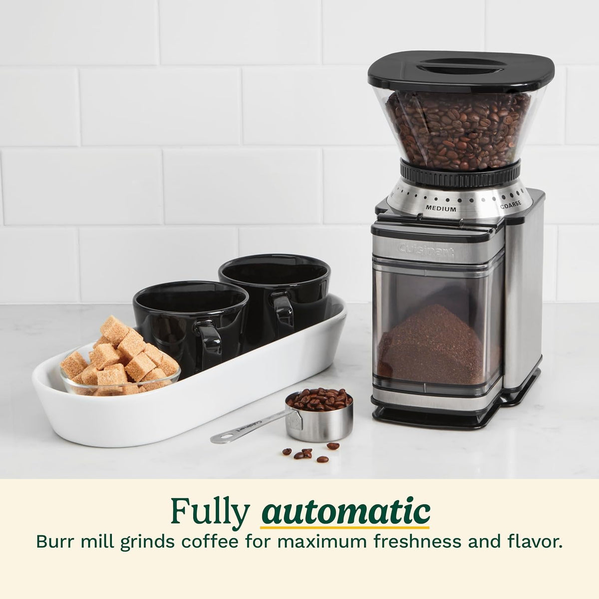 Electric Burr Coffee Grinder with 18-Position Grind Selector B880