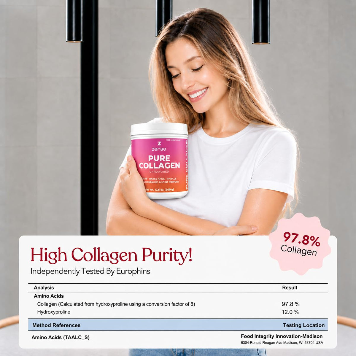 Hydrolyzed Collagen Powder 500 g G598443