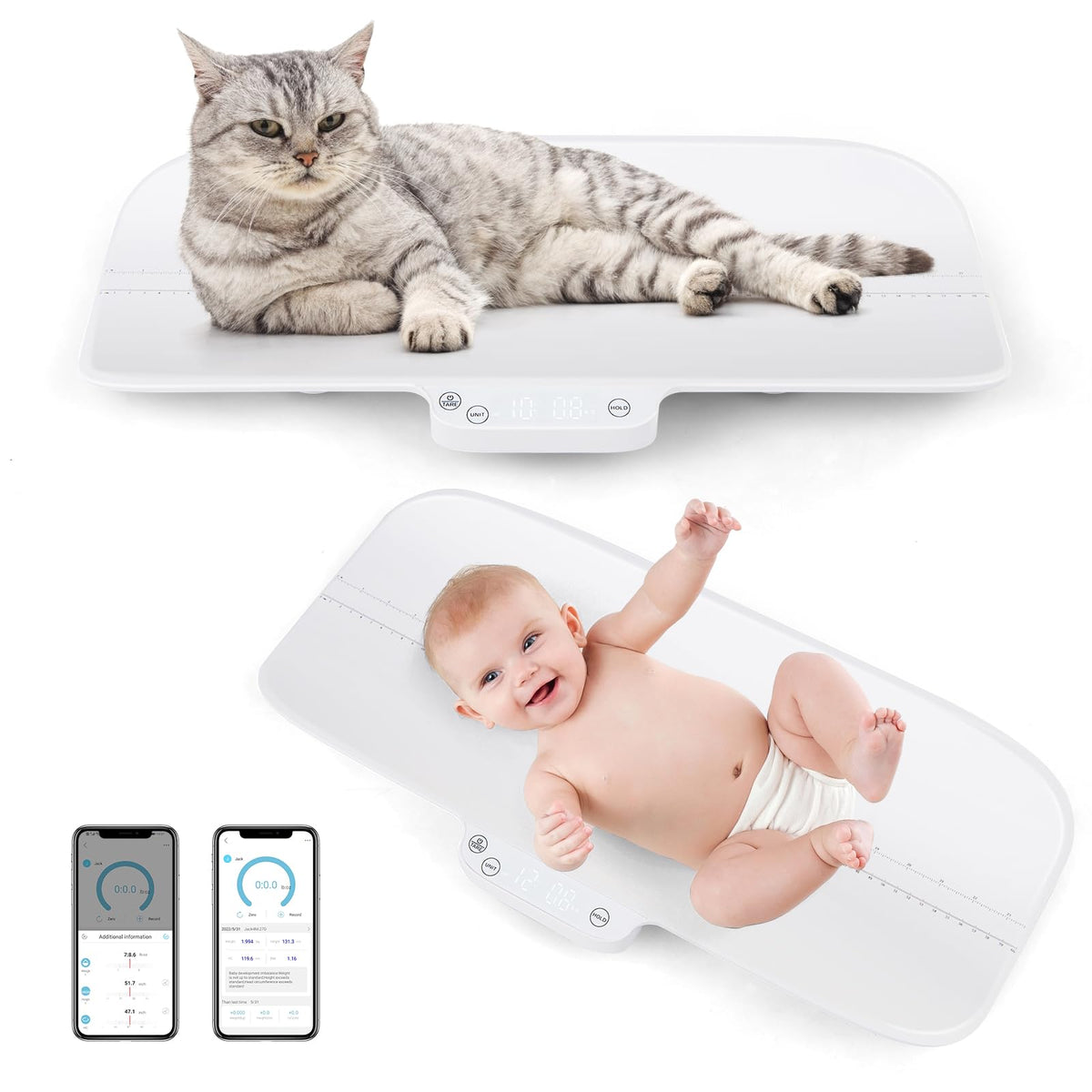 66lb Digital Baby Pet Scale with Smart App Control A87865