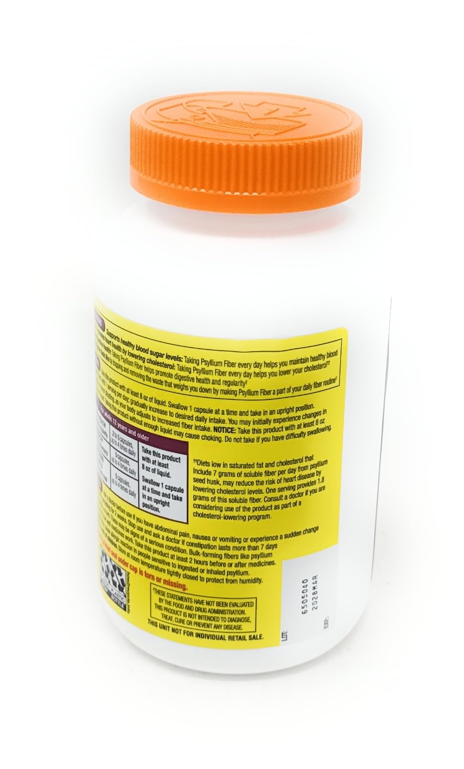 Fiber Supplement 360 Capsules L11001