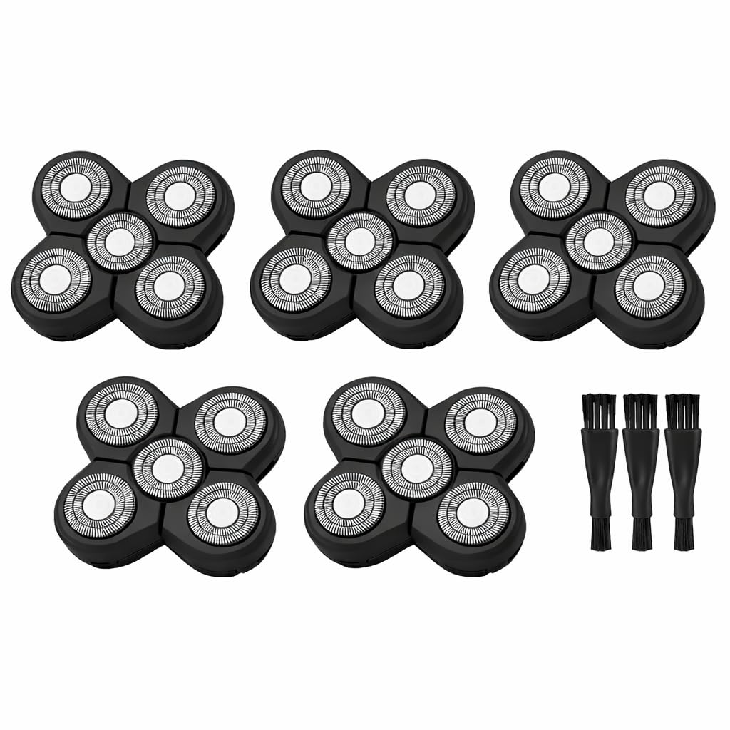 5 Pack Replacement Blades for Electric Head Shavers V473325