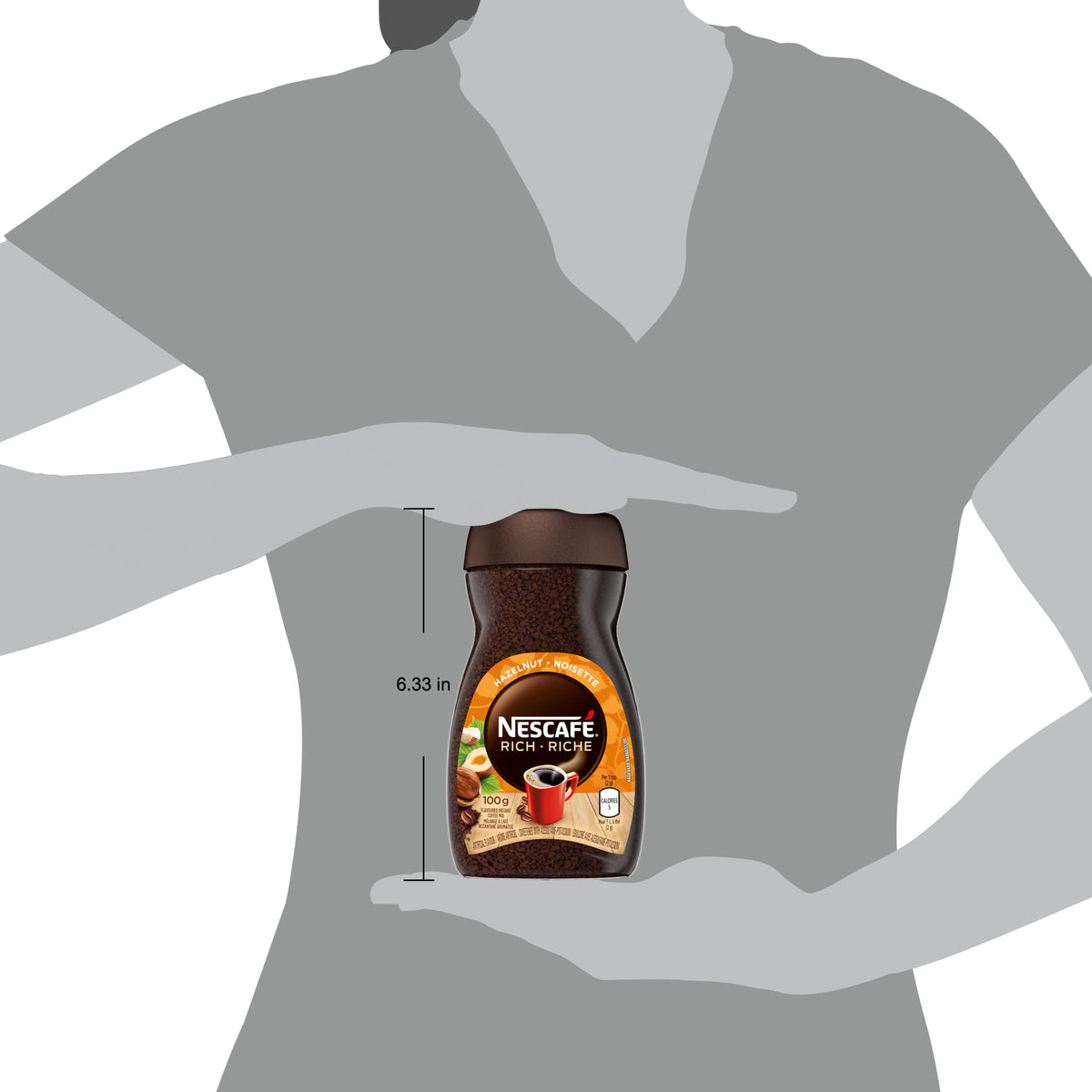 Instant Coffee 100g Hazelnut G3480