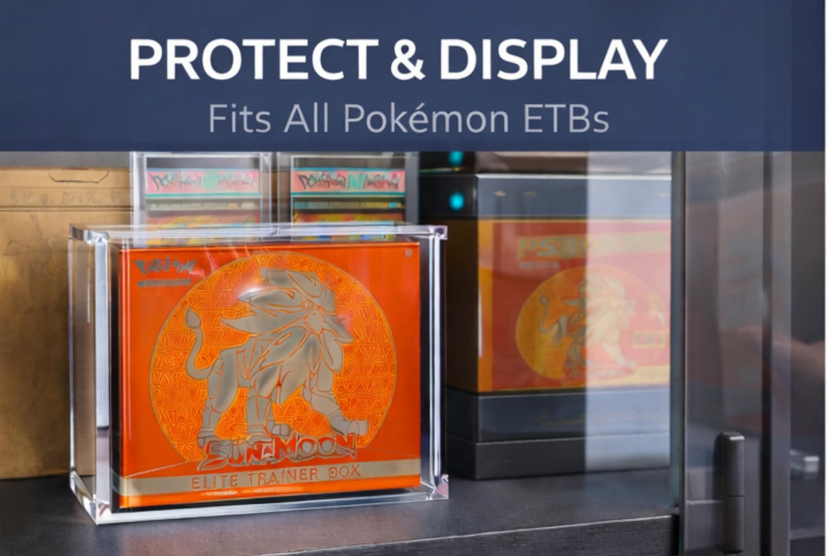 Acrylic Magnetic Display Case Box 6MM Thick Q1591