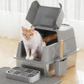 Stainless Steel Cat Litter Box 40L P241