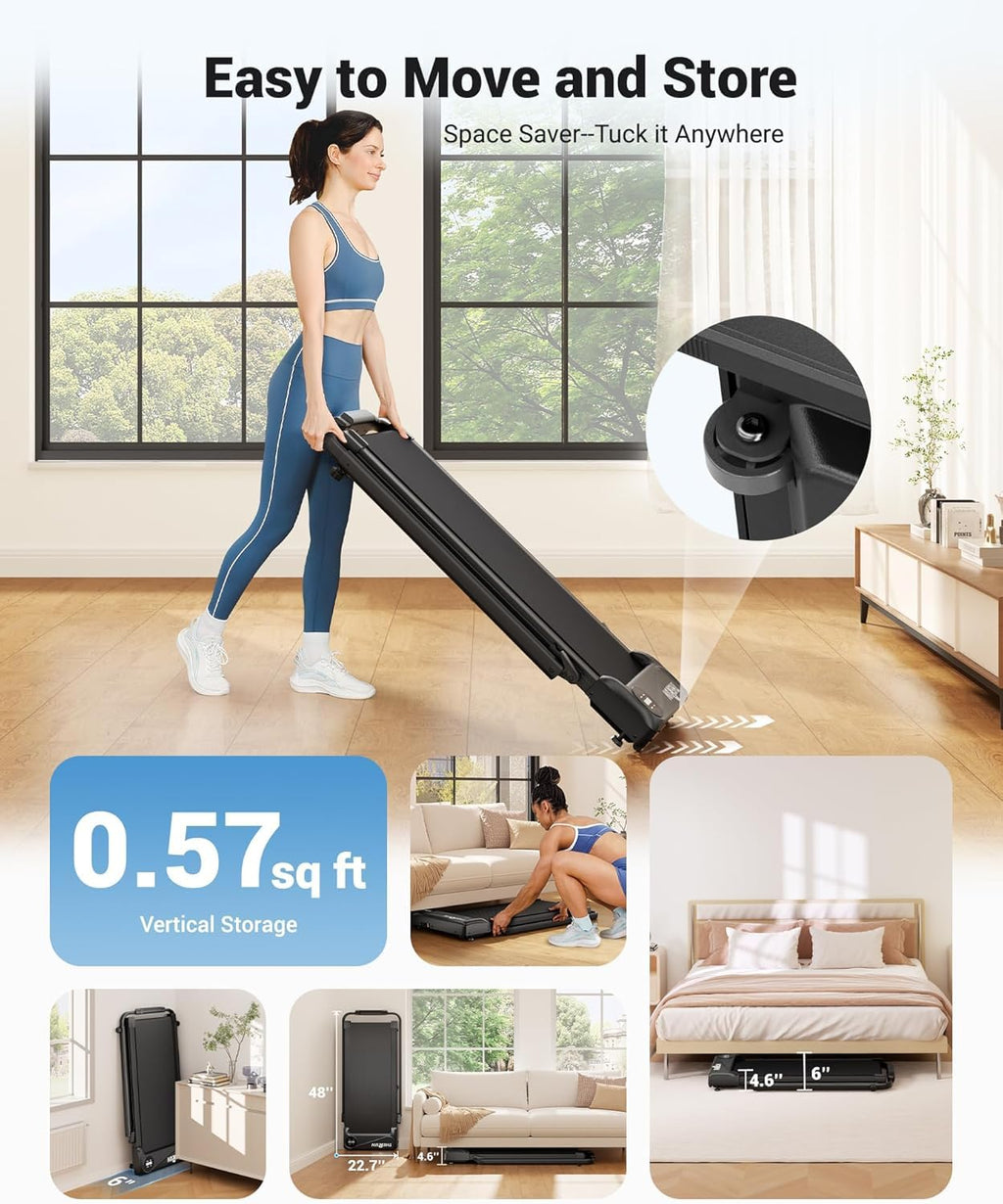 2 in 1 Under Desk Portable Treadmill V904