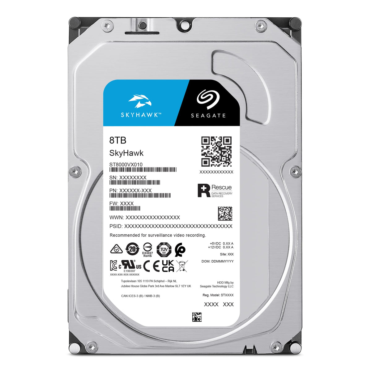 8TB 3.5 Inch SATA Internal Hard Drive N38605