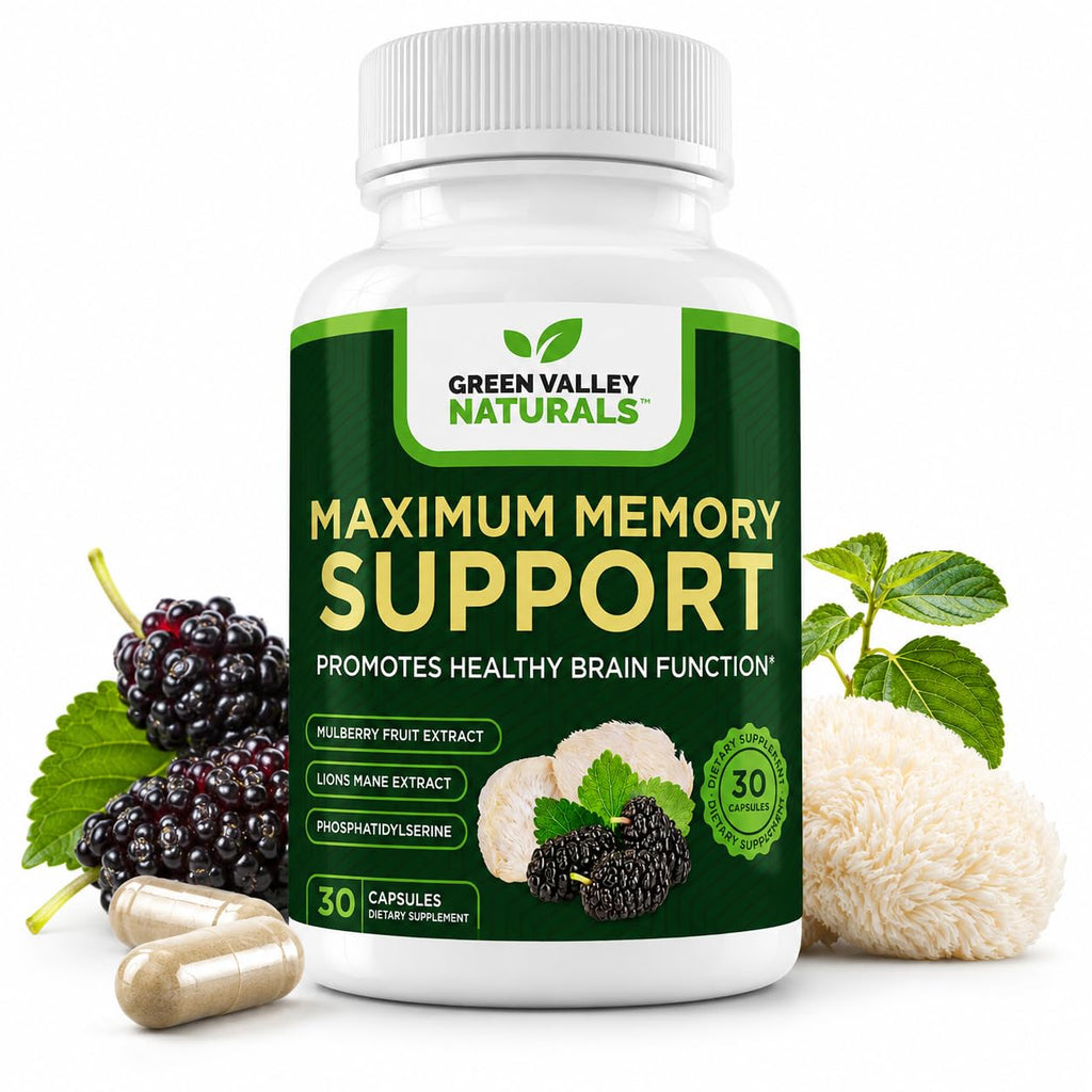 Lion's Mane Mulberry Phosphatidylserine 30 Capsules E60679