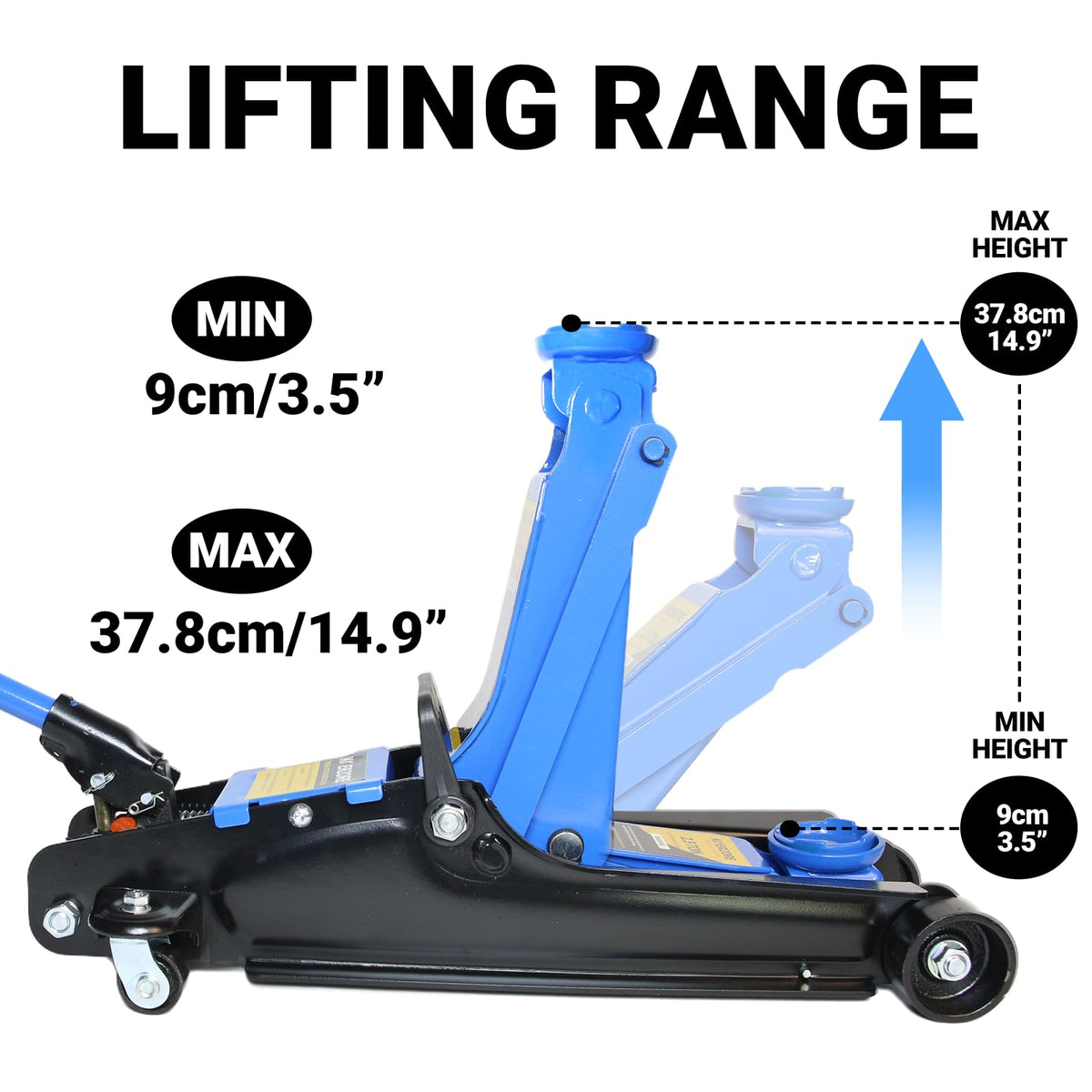 2.5 Ton Low Profile Hydraulic Floor Jack K10463