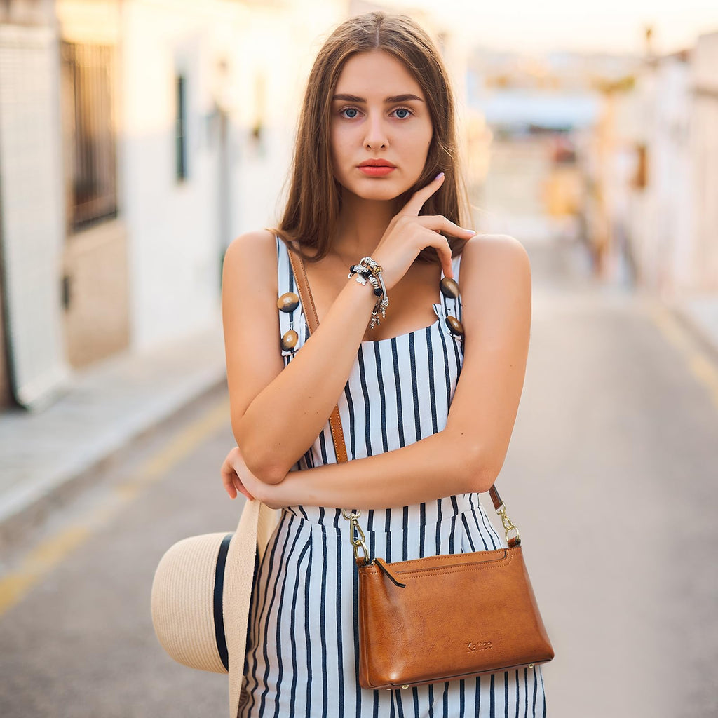Genuine Leather Crossbody Bag C184059