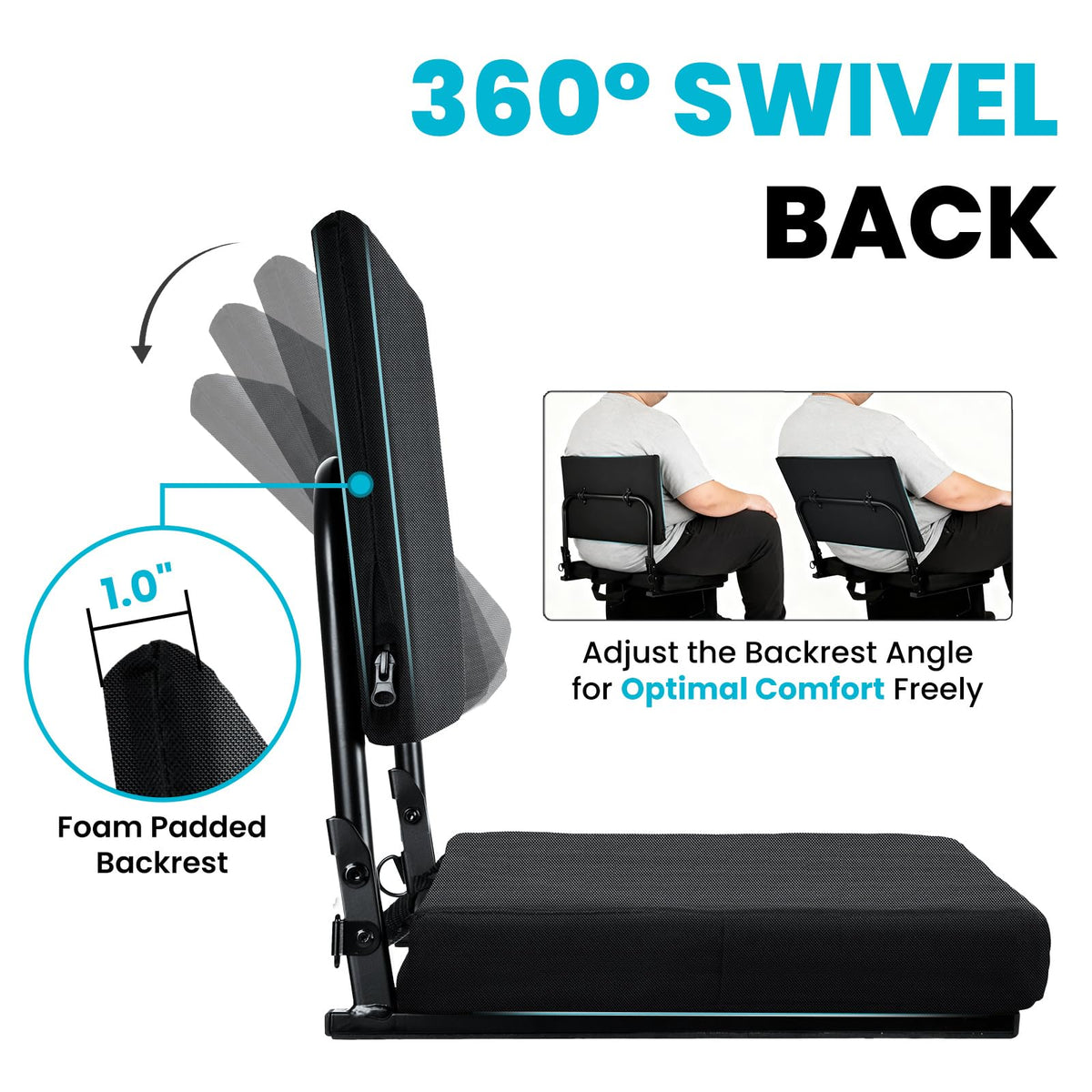 Foldable Padded Stadium Seats with Back Support E275258