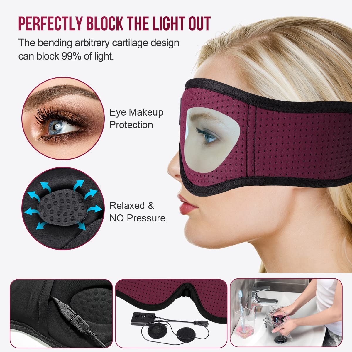 Breathable Sleep Eye Mask B525931