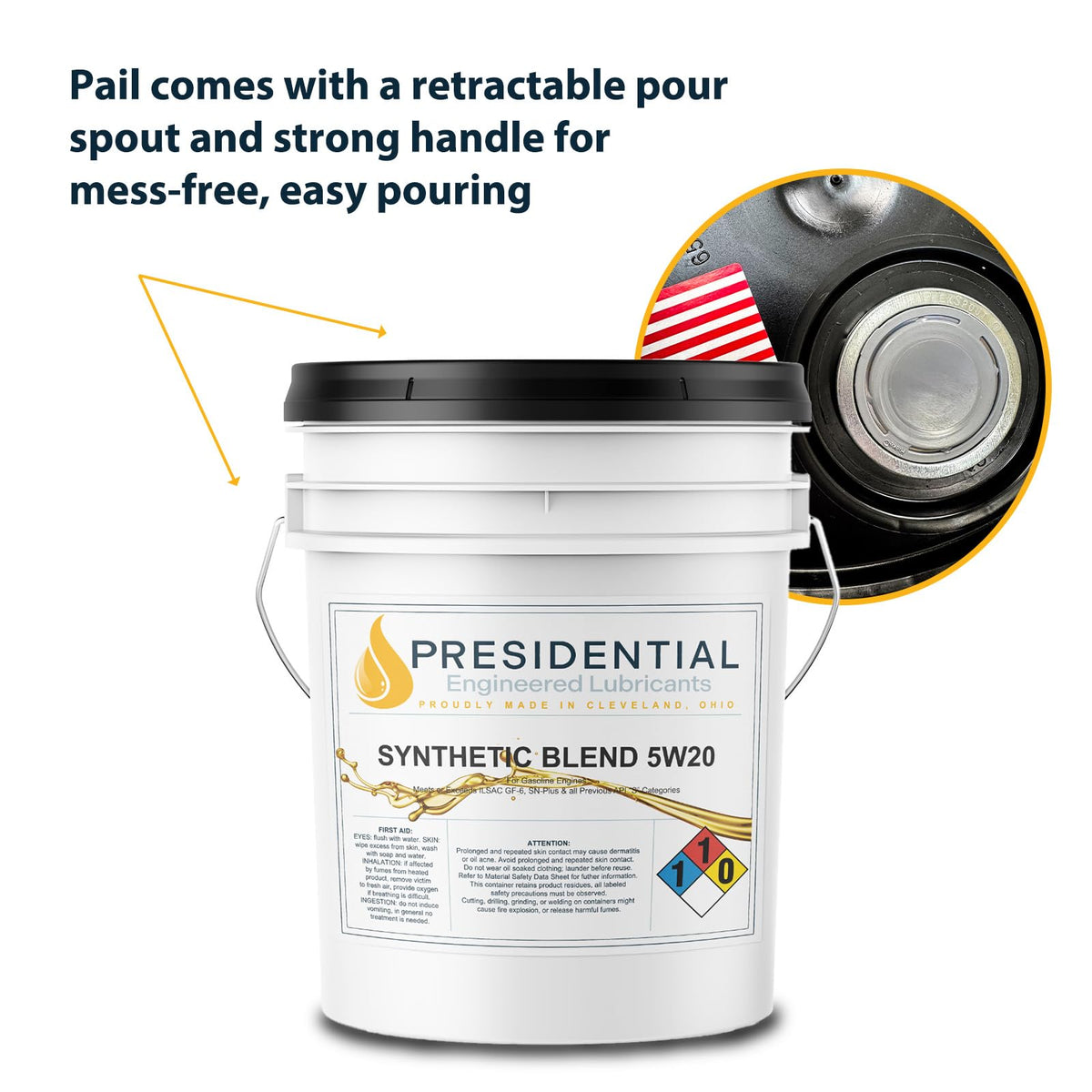 Synthetic Blend 5W20 5 Gallon Y424738