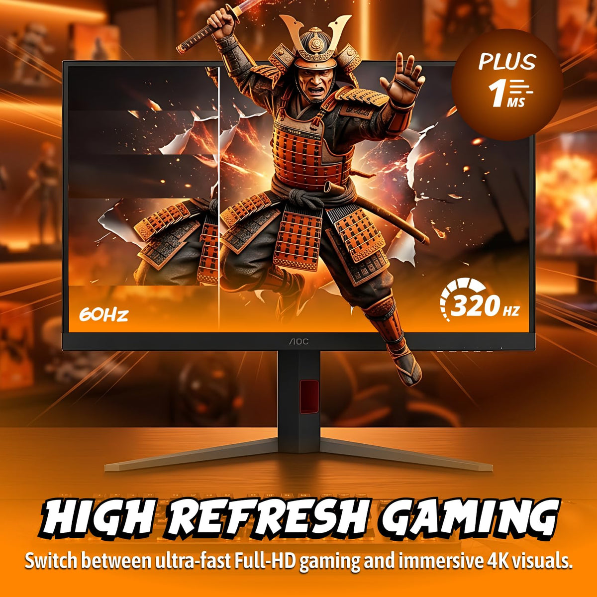32" 4K IPS Gaming Monitor H899926