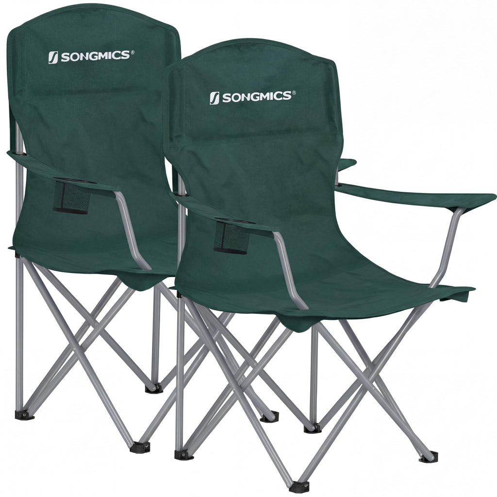 Set of 2 Folding Camping Chairs D17857
