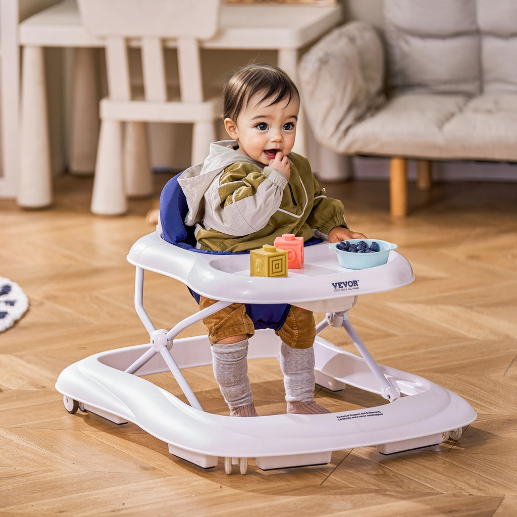 Foldable Baby Walker with Feeding Tray T86065