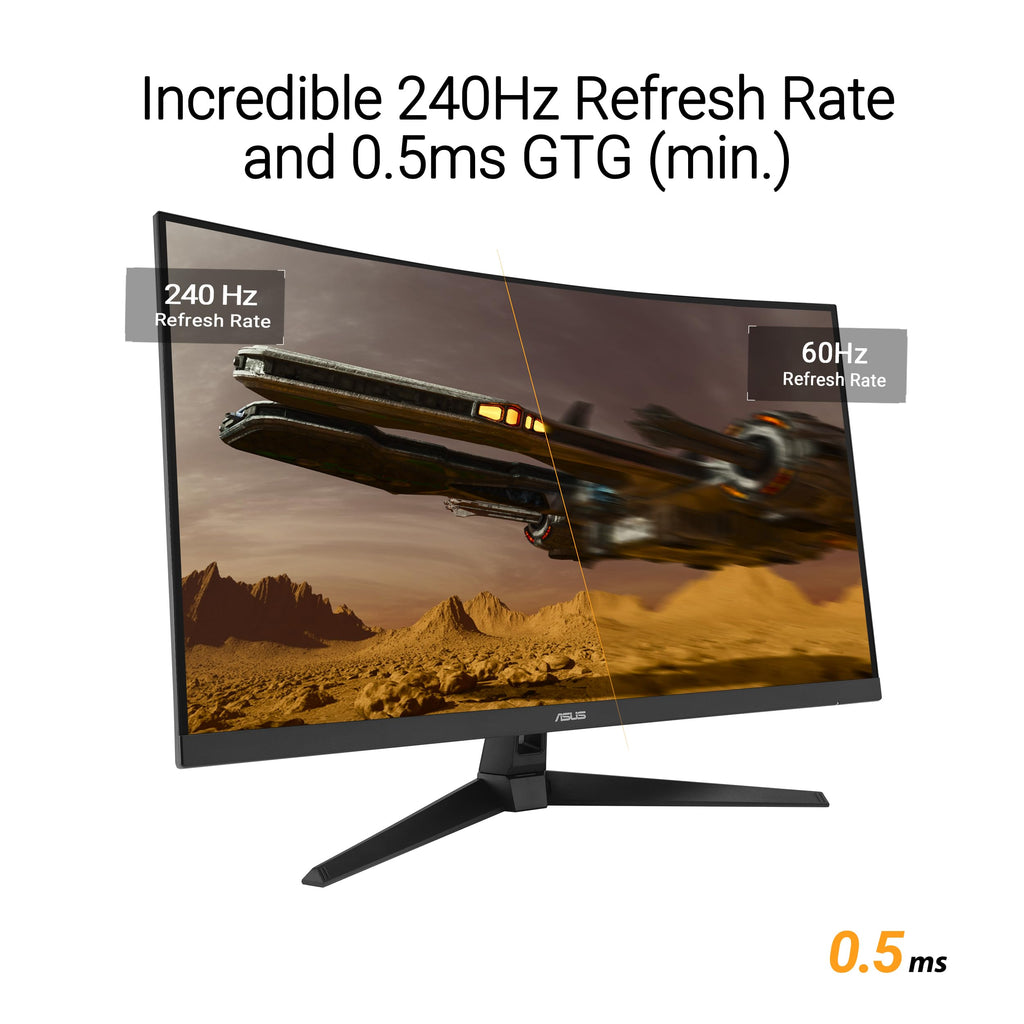 32 Inch 1080p 240Hz Curved Gaming Monitor D550