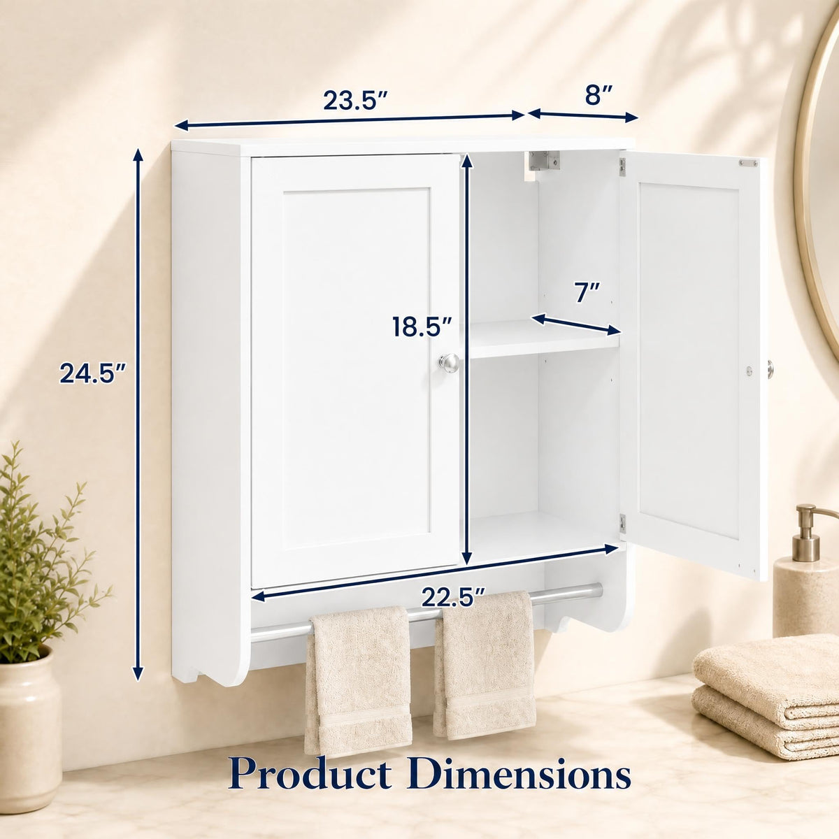 Wall Mounted Bathroom Cabinet Q710531