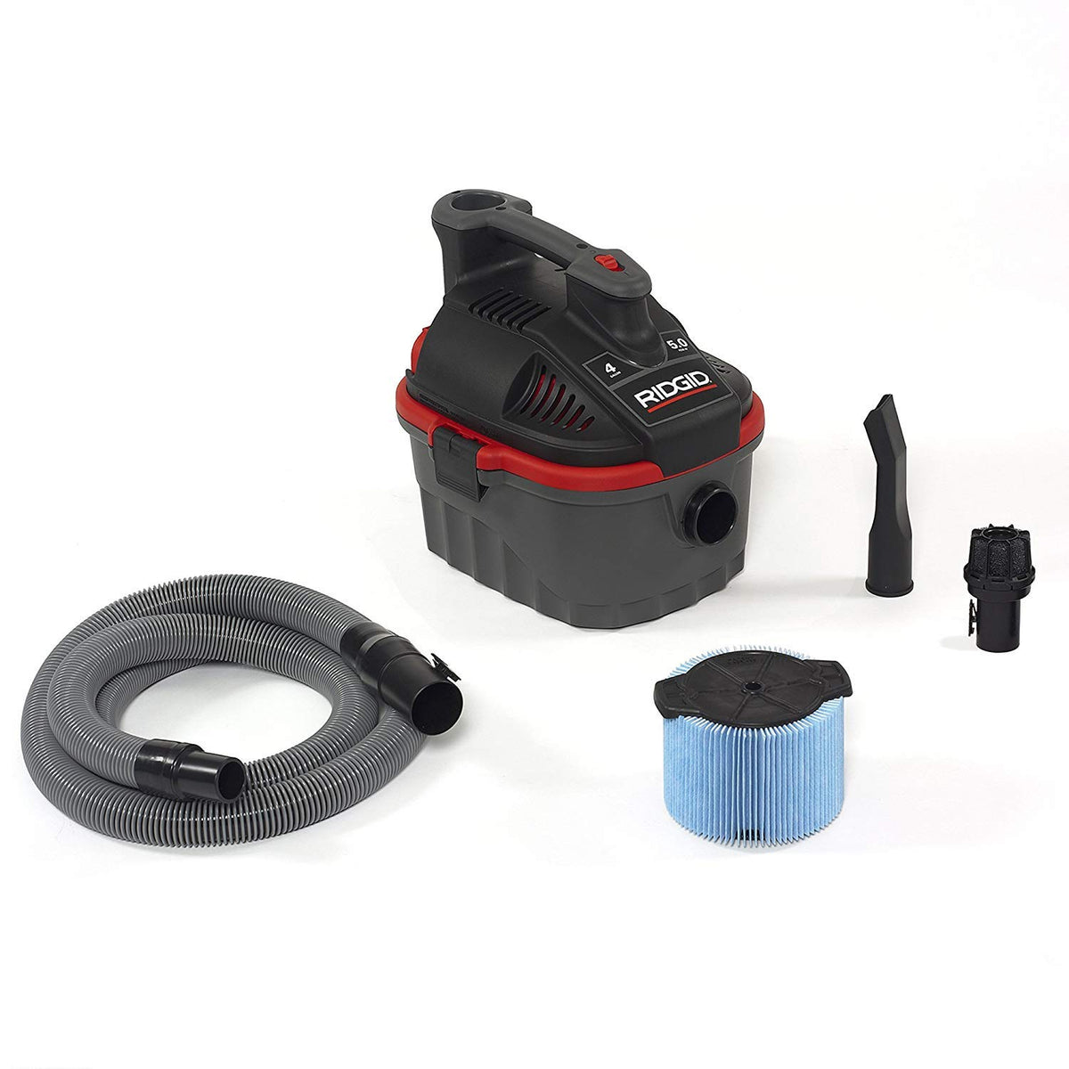 4-Gallon Portable Wet and Dry Compact Vacuum Cleaner W137410