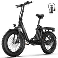 Folding Electric Bike with Rear Rack U924