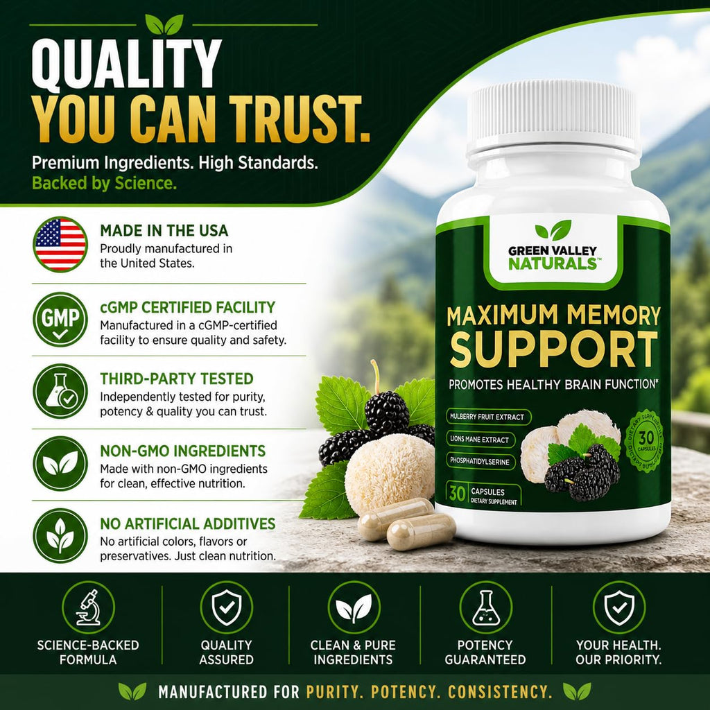 Lion's Mane Mulberry Phosphatidylserine 30 Capsules E60679