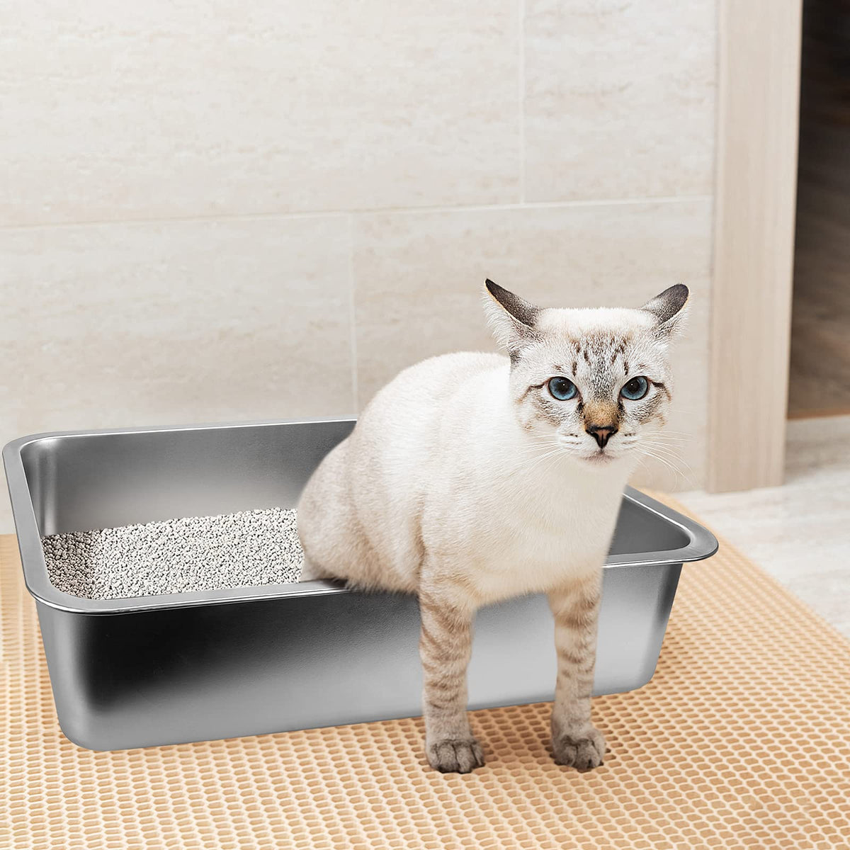 Stainless Steel Litter Box H510466