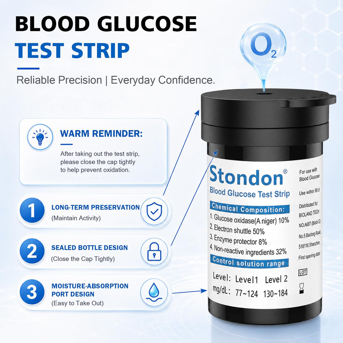 Test Strips and Lancets 50 Count W8370