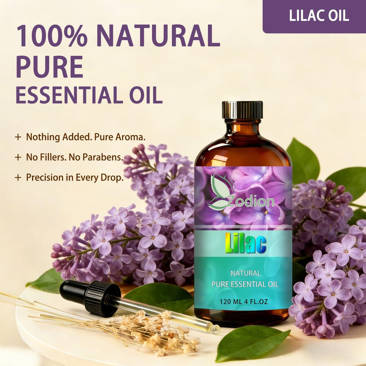 Lilac and Lavender Essential Oil 4 Fl Oz J719