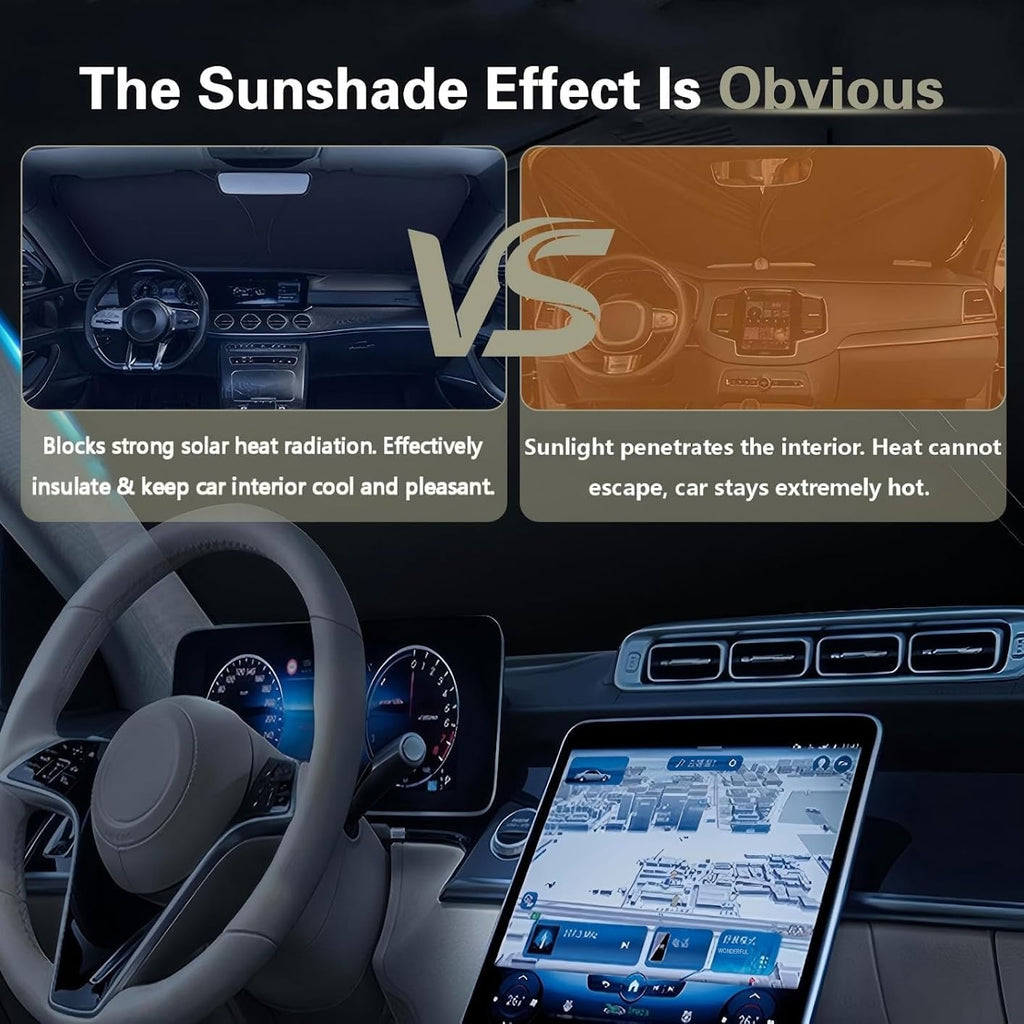 Front Window Sunshade Reflective Foldable N99006