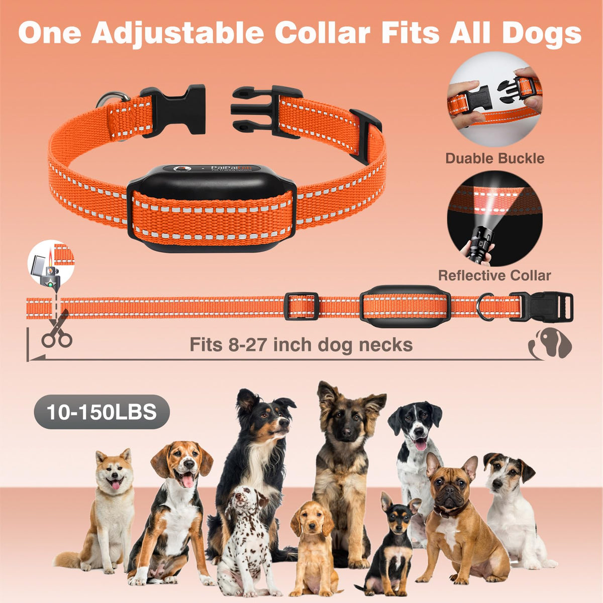 Vibrating Dog Training Collar with Remote R2206