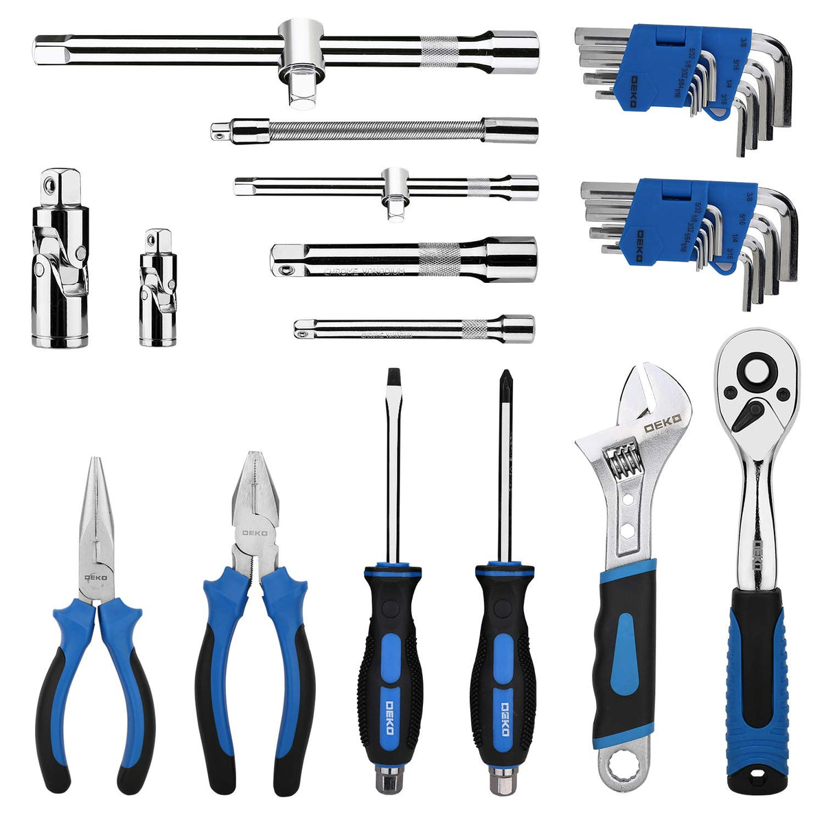118 Piece Tool Kit Socket Wrench R271087