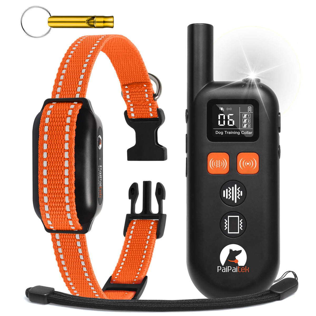 Vibrating Dog Training Collar with Remote R2206
