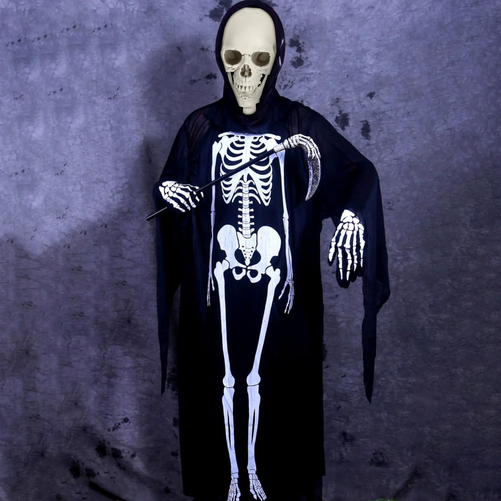 Halloween Skeleton Decoration 65inch Plastic Life Size K45483